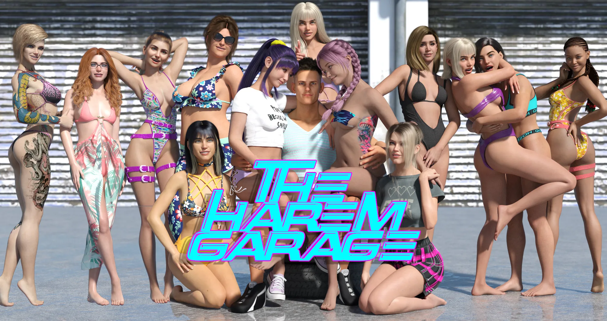 11-1 The Harem Garage [0.18] Portugues JOGO ADULTO +18 Para Android e PC