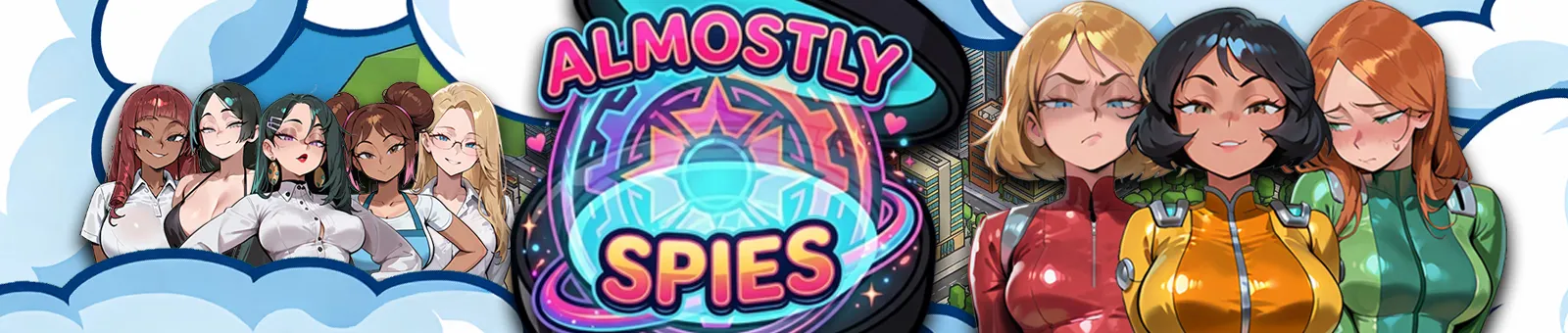 Almostly-Spies Almostly Spies [0.3] +Mod Portugues JOGO ADULTO +18 Para Android e PC